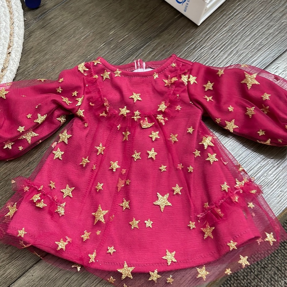 Starry Night doll dress